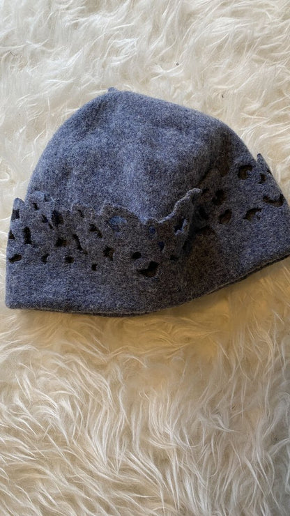 Wool Lasercut Hat