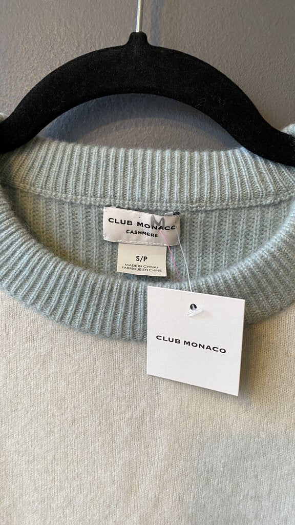 Colorblock Cashmere Sweater