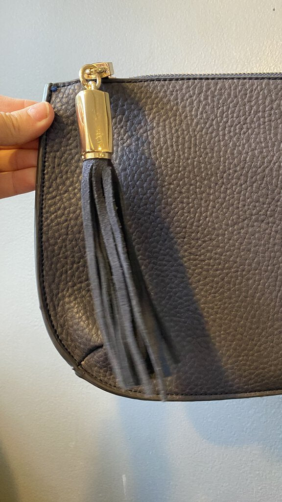 Faux Leather Wristlet Pouch