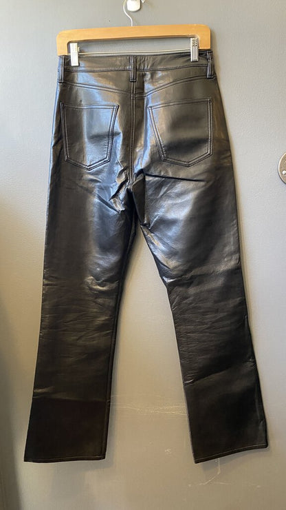 Recycled Leather Pants