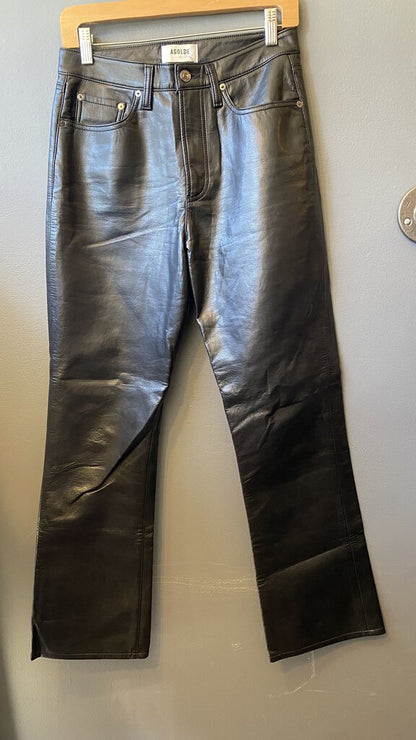 Recycled Leather Pants