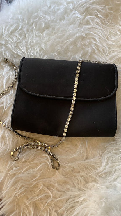 Rhinestone Strap Vintage Bag