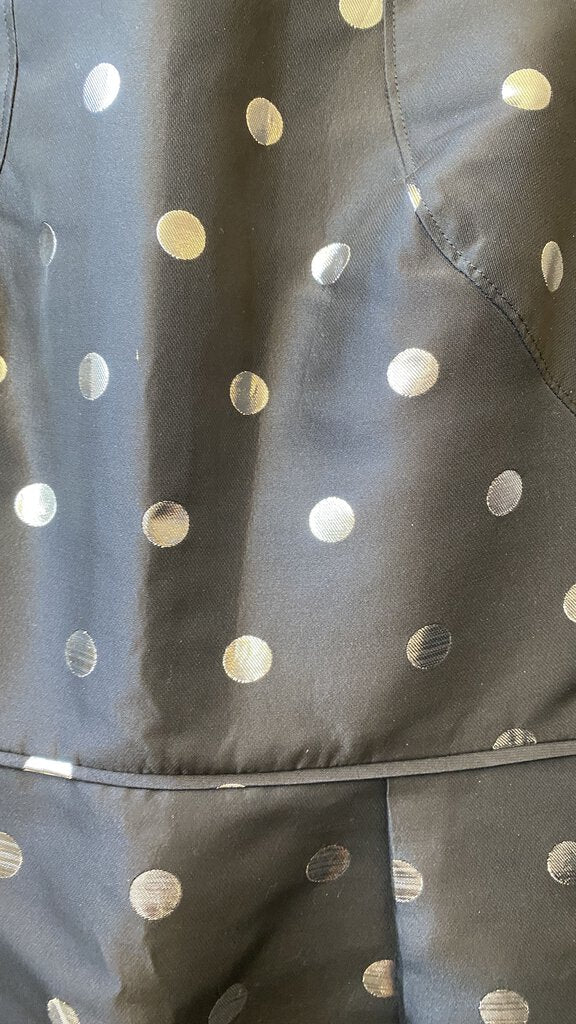 Metallic Polka Dot Dress