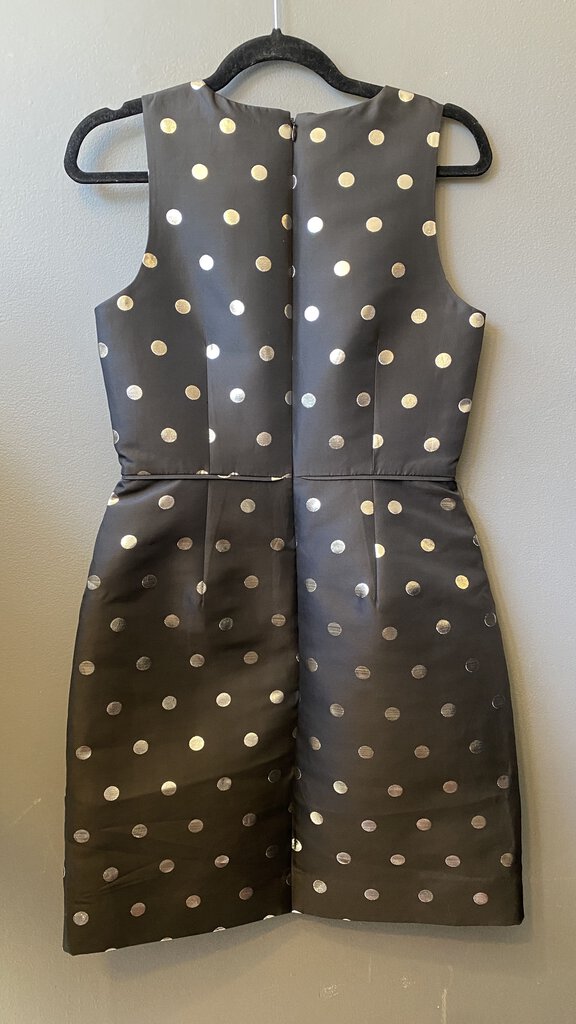 Metallic Polka Dot Dress