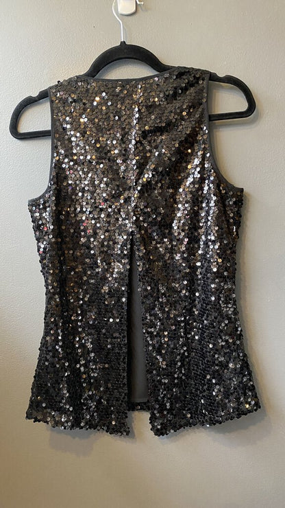 Sequin Split Back Tank