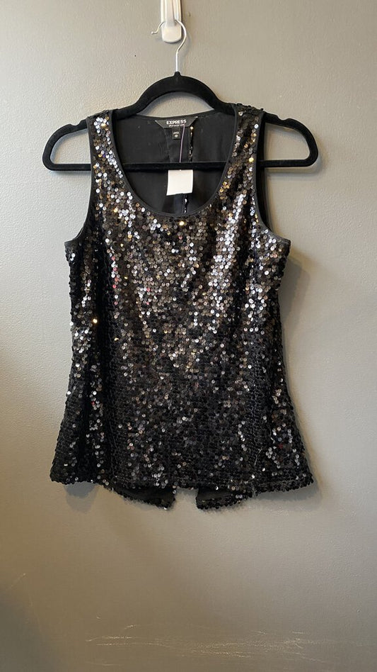 Sequin Split Back Tank