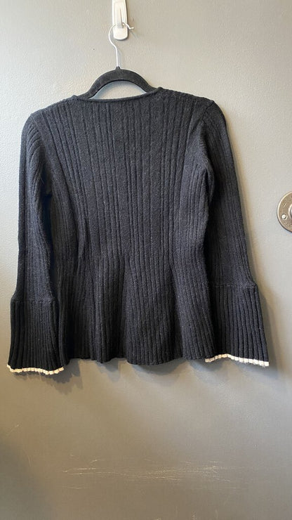 Ribbed Vneck Sweater