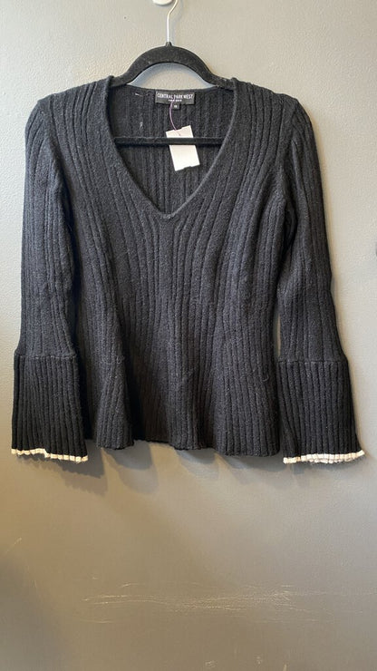 Ribbed Vneck Sweater