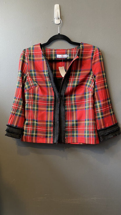 Tartan Plaid Lady Jacket