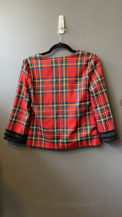 Tartan Plaid Lady Jacket