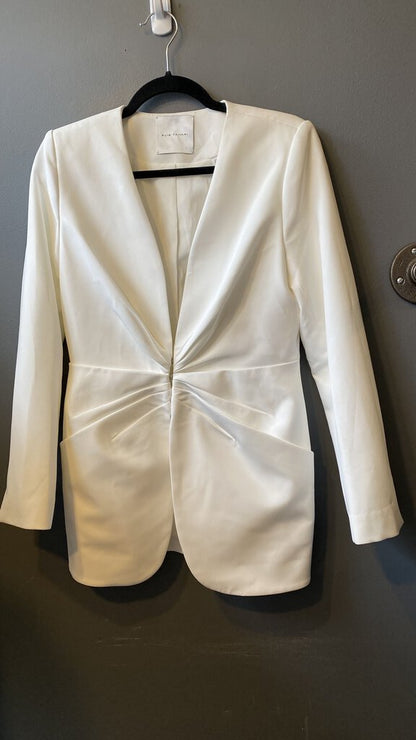 Ruched Gather Blazer