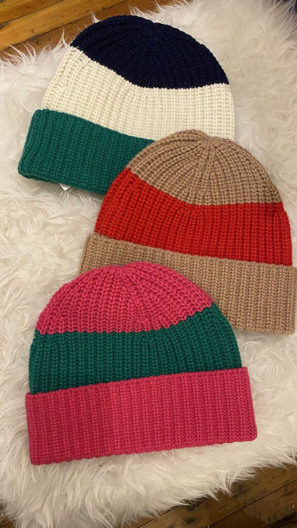 Wool Striped Hat