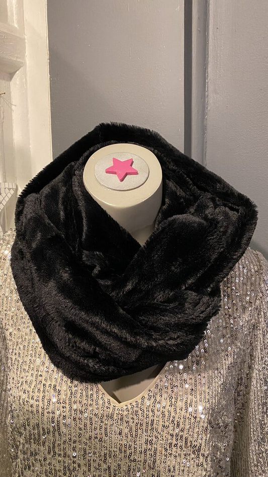 Faux Fur Infinity Scarf