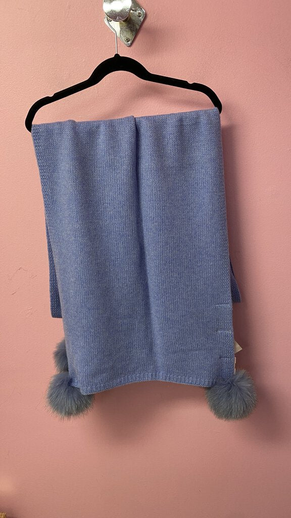 Cashmere Pom Pom Scarf