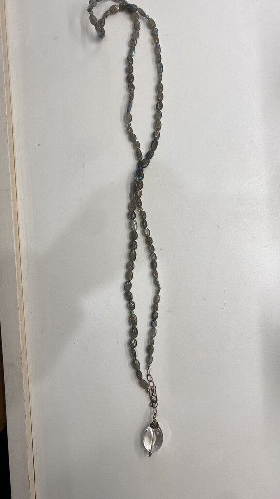 Labradorite Lariat Necklace