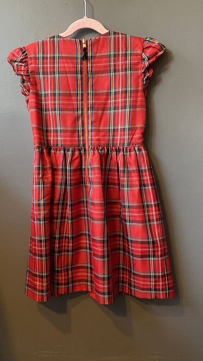 Tartan Smocked Dress