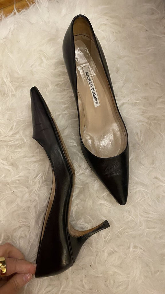 Vintage Pointed Pumps (37.5)