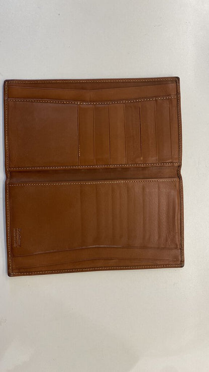 Vintage Leather Long Wallet