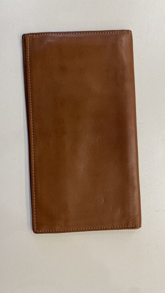 Vintage Leather Long Wallet