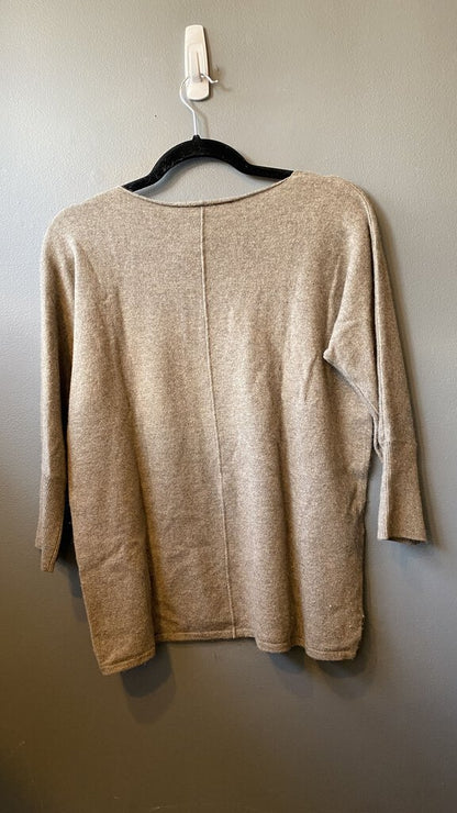 3/4 Sleeve Cashmere Sweatr