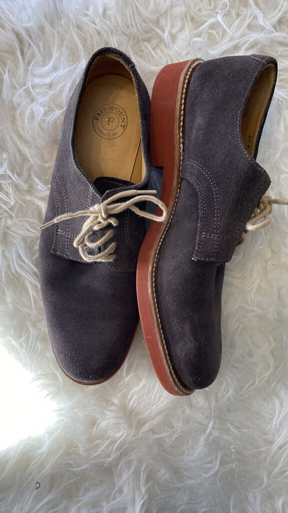 Suede Oxford Shoes