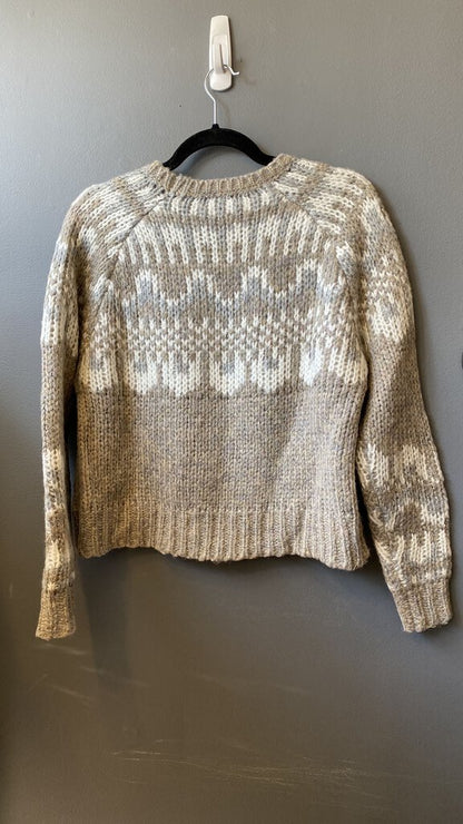 Fair Isle Slight Crop Sweater