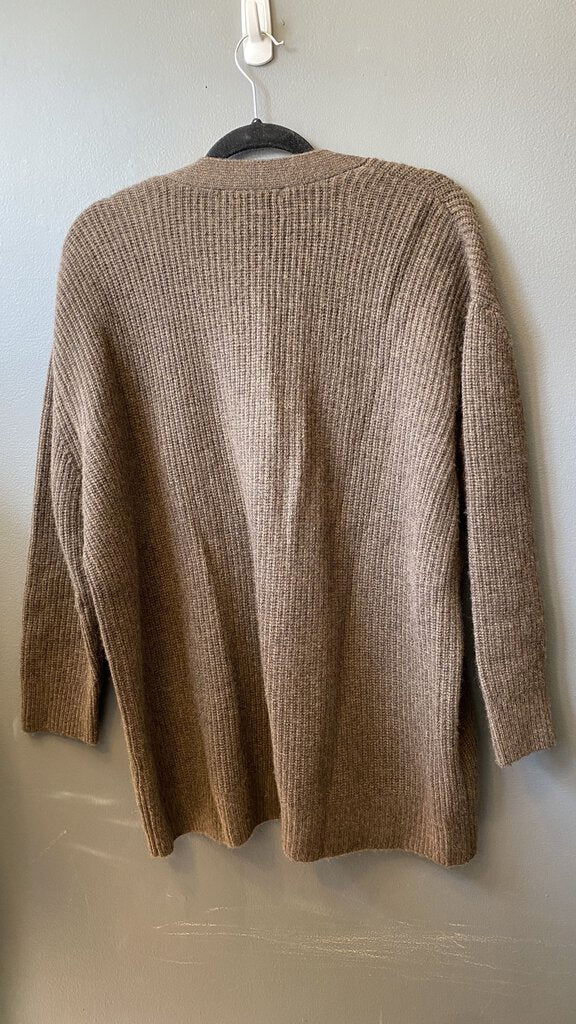 Ribbed Cashmere Cardigan