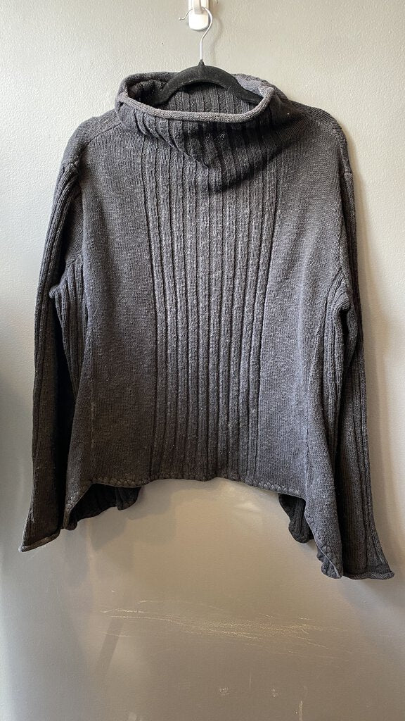 Cotton Ribbed Rollneck Sweater