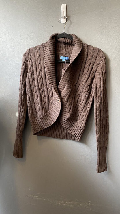 Crop One Button Cardigan