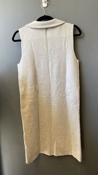 Sleeveless Funnelneck Sweater Dress