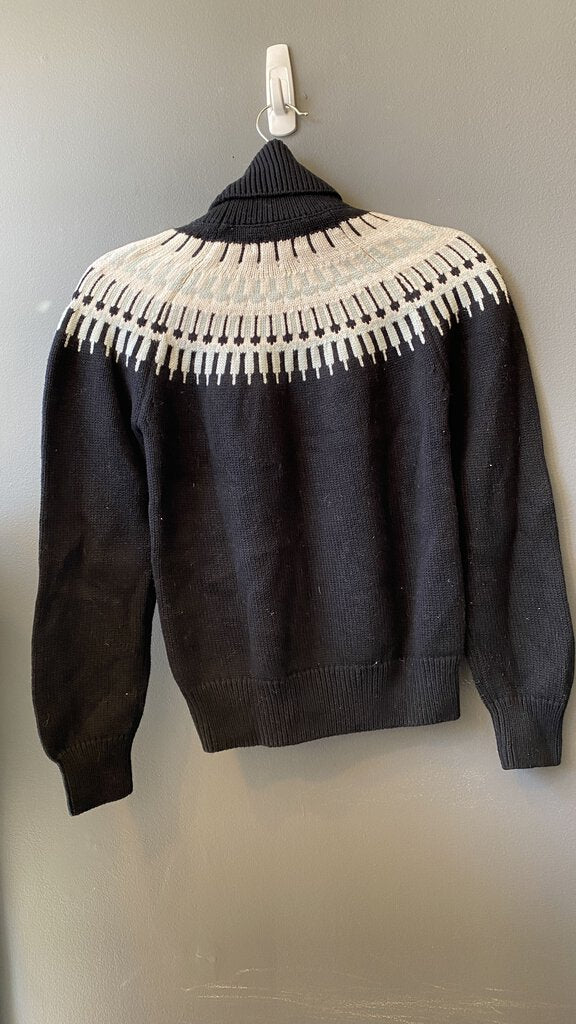 Cotton Cashmere Fairisle Turtleneck