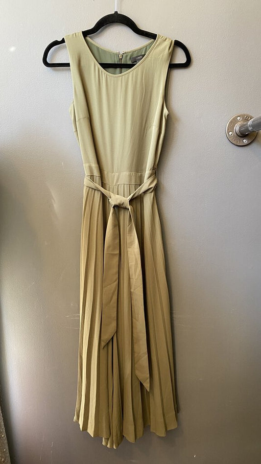 Pleated Wide Leg Crop Jumpsuit