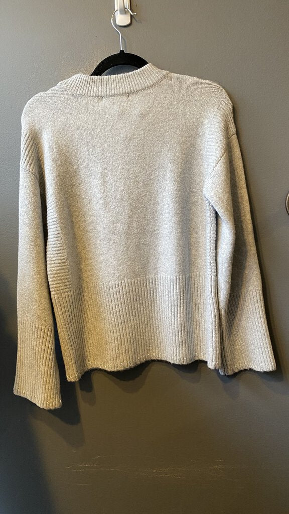 Metallic Whipstitch Sweater