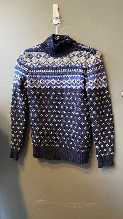 Fairisle Mockneck Sweater