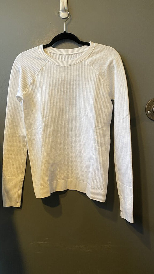 Ribbed Stretch Pullover