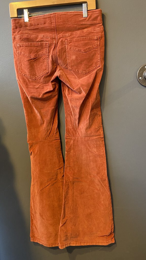 Flare Pull On Corduroy Pants