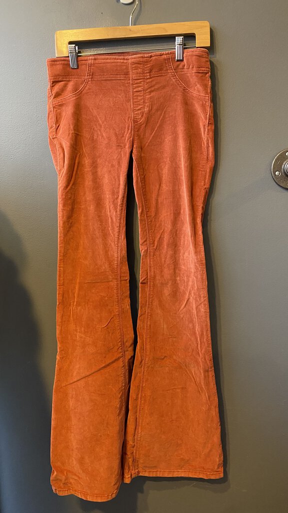 Flare Pull On Corduroy Pants