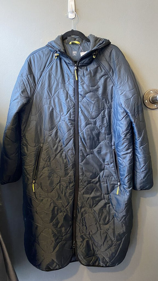 Long Cocoon Quilted Coat (UK12)