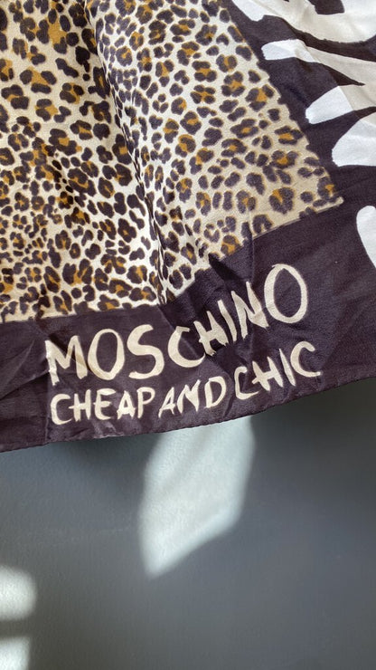Leopard Silk Scarf