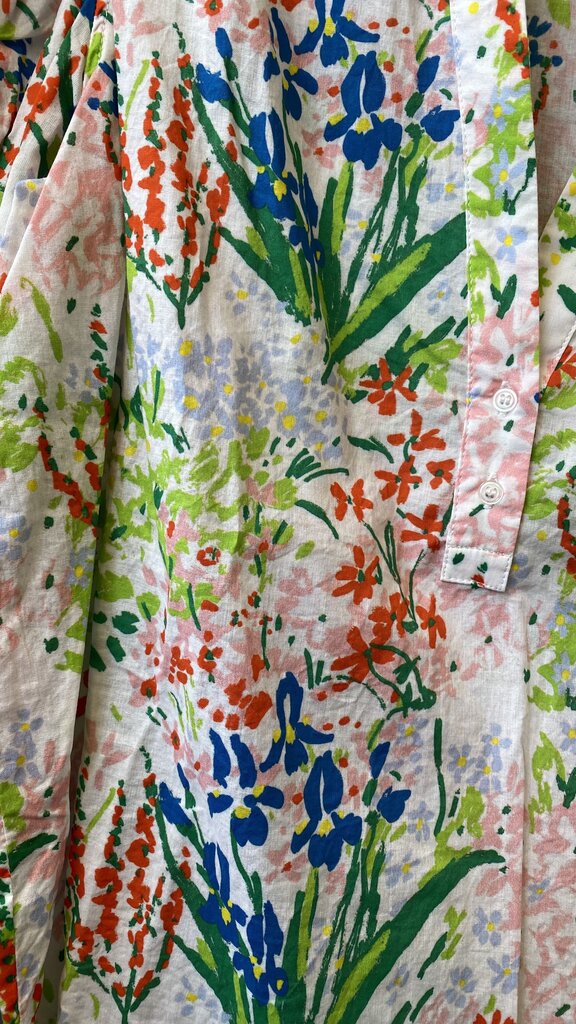 Watercolor Floral Blouse