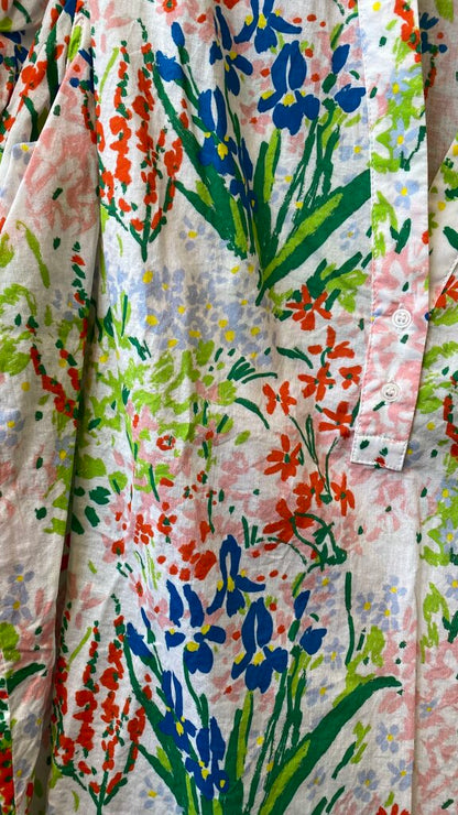 Watercolor Floral Blouse