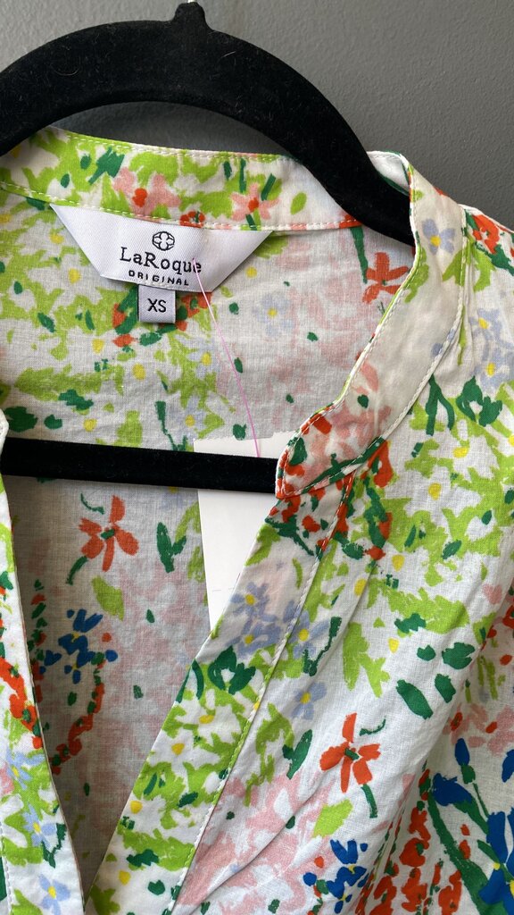 Watercolor Floral Blouse