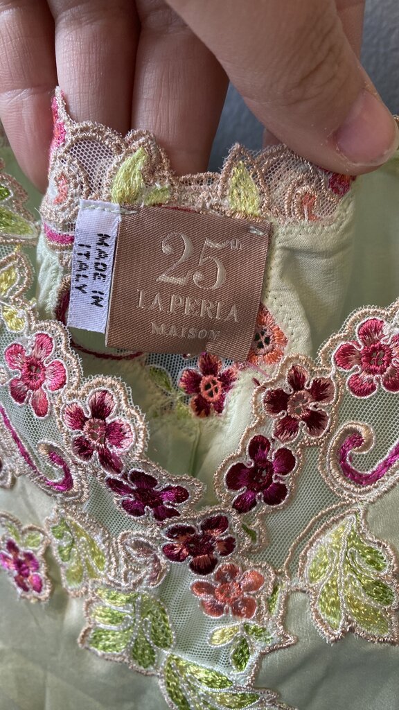 25th Silk Lace Trim Tunic Slip