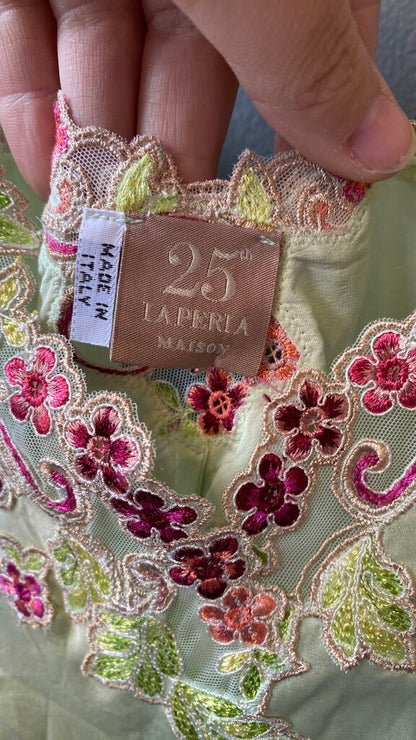 25th Silk Lace Trim Tunic Slip