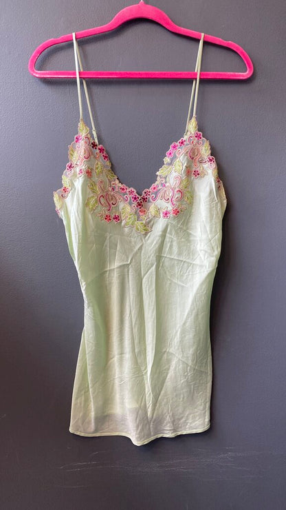 25th Silk Lace Trim Tunic Slip