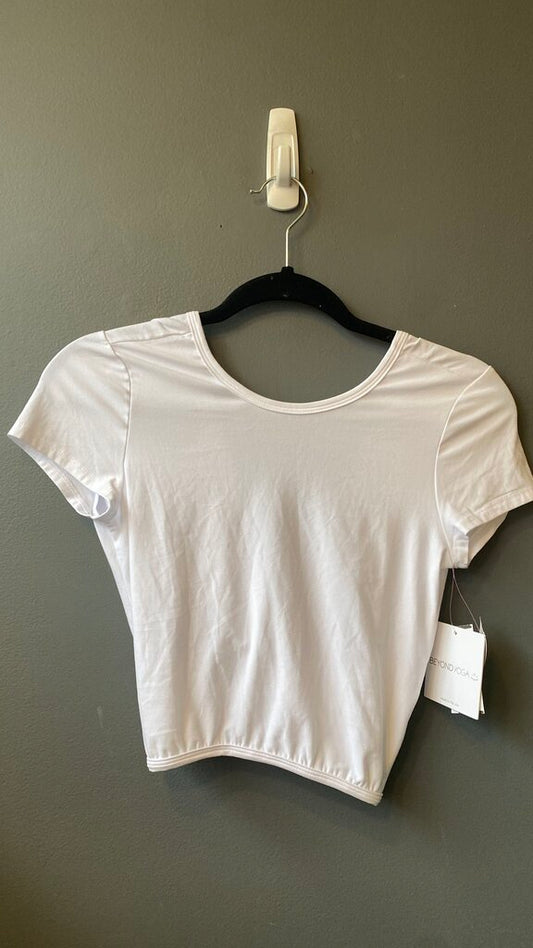 Spacedye Knot Back Crop Tee