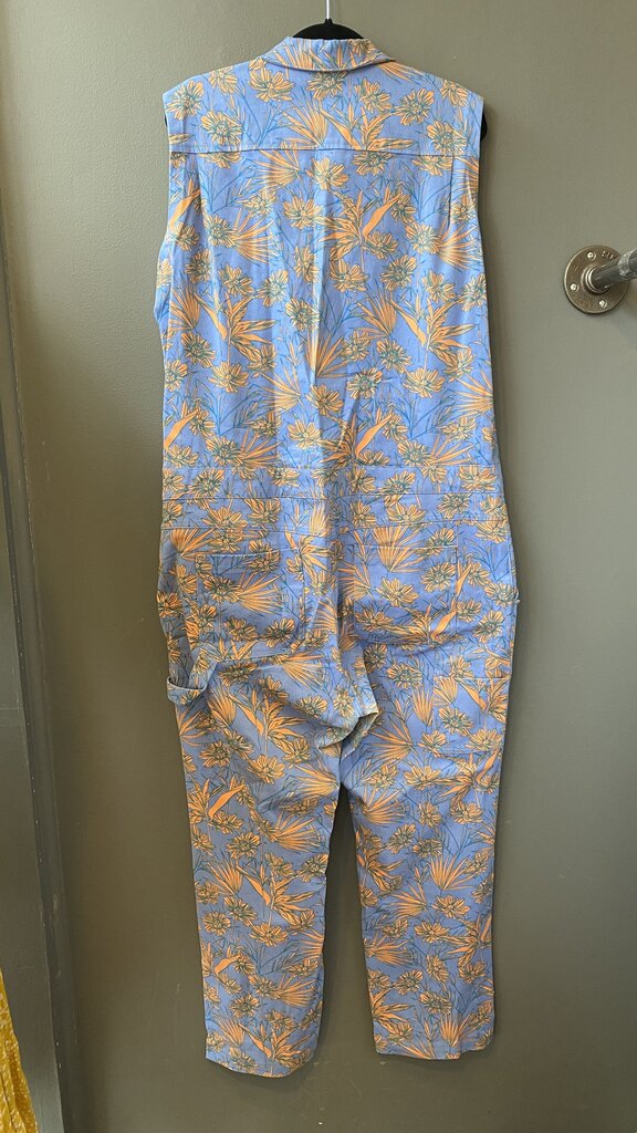 Floral Utility Jumpsuit