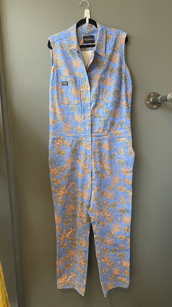 Floral Utility Jumpsuit