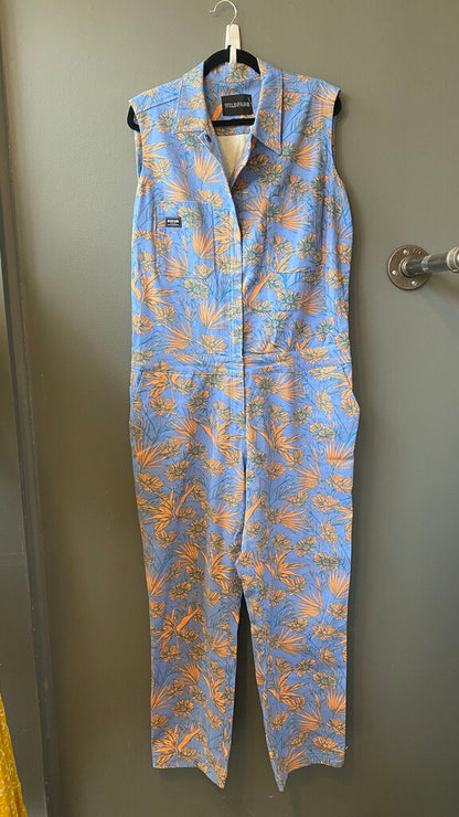 Floral Utility Jumpsuit