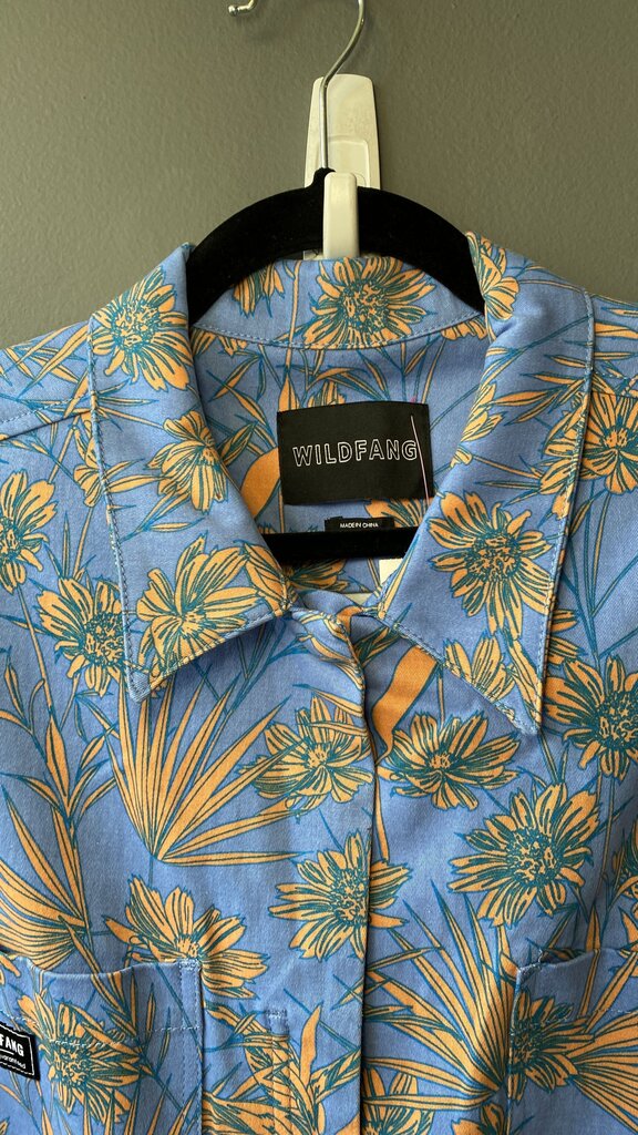 Floral Utility Jumpsuit